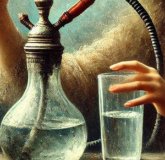 Сколько воды заливать в колбу?