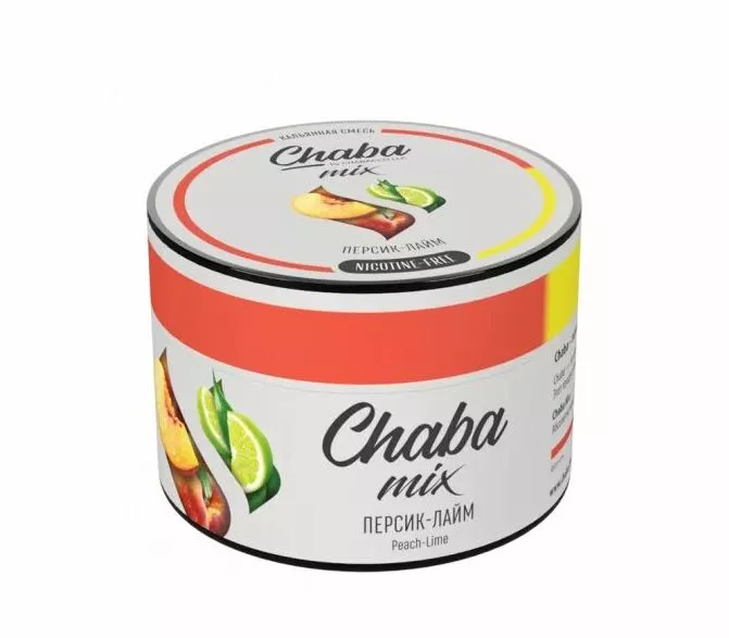 Табак Chaba Mix Персик-лайм