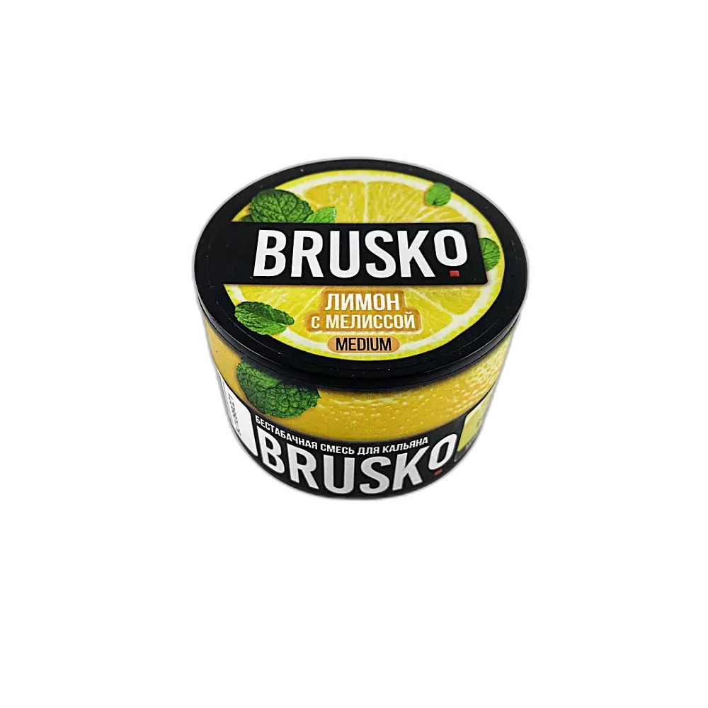 Табак Brusko Лимон с мелиссой