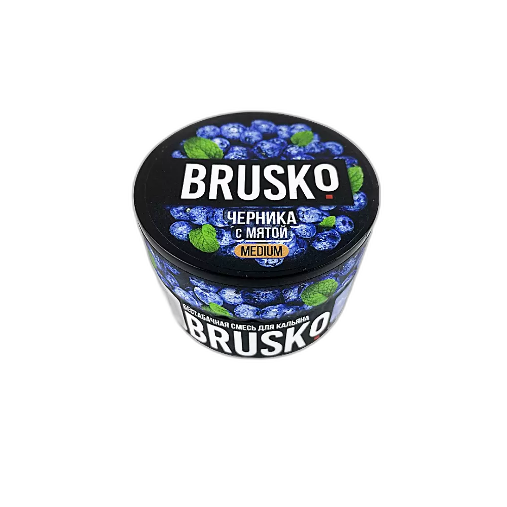 Табак Brusko Черника с мятой