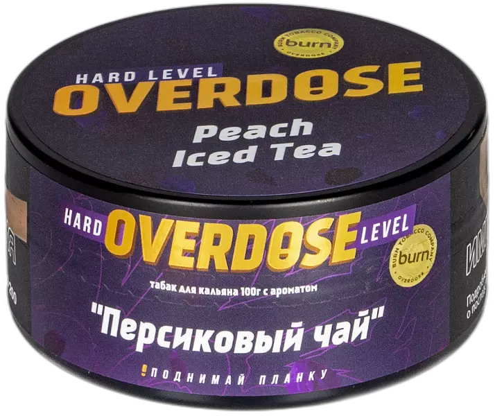 Табак Overdose Peach Iced Tea