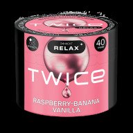 Twice Raspberry, Banana, Vanilla