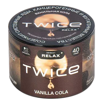 Табак Twice Vanilla Cola
